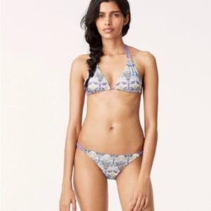 Tory Burch Mosaic Pompeii Two Piece Swimsuit Bikini Set